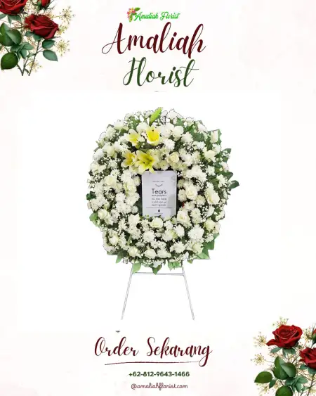 Krans Bunga Duka Selomarto